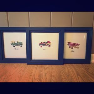 KidsLine Nursery/Play Room Wall Decor. Set of 3.